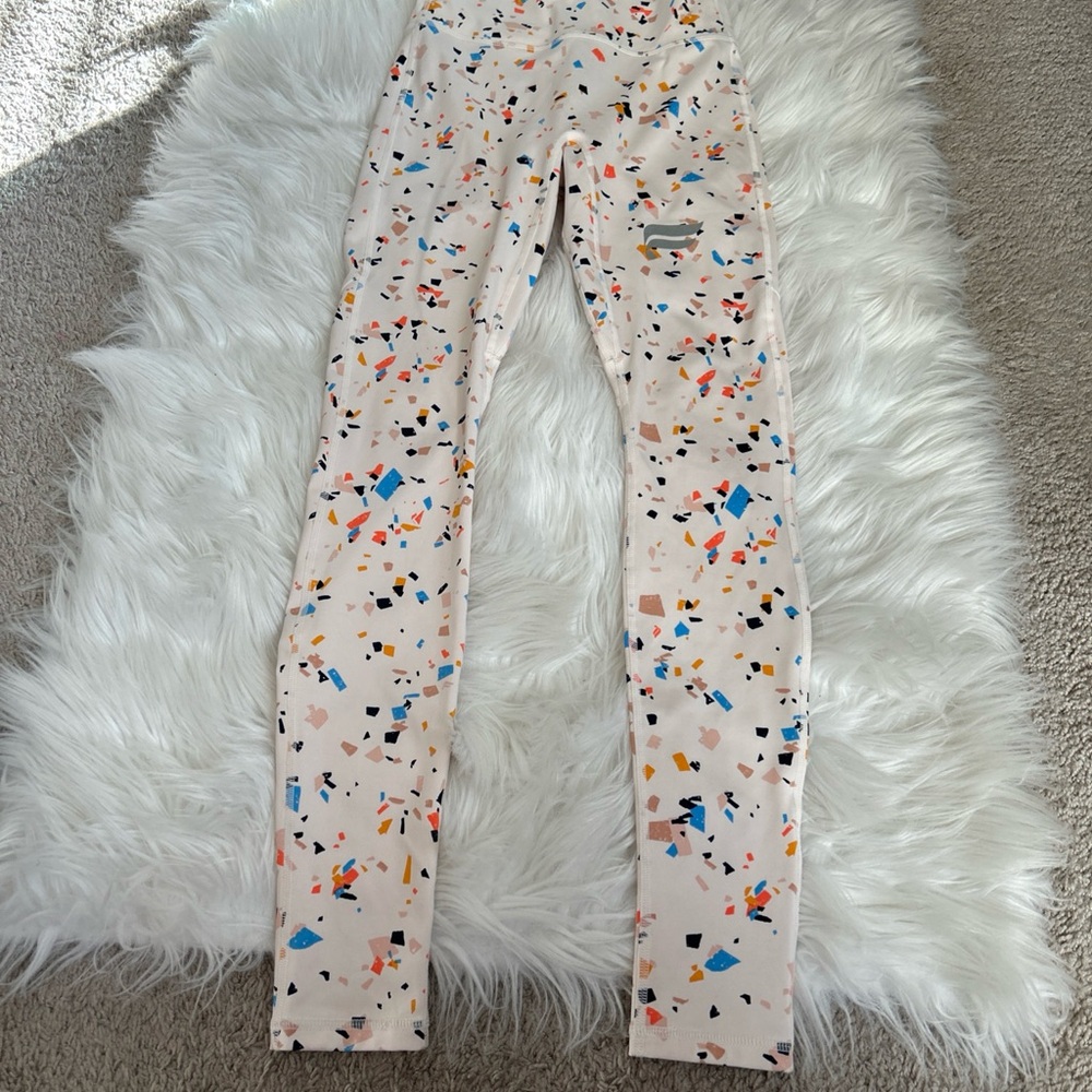 Fabletics Colorful Patterned Leggings - image 1